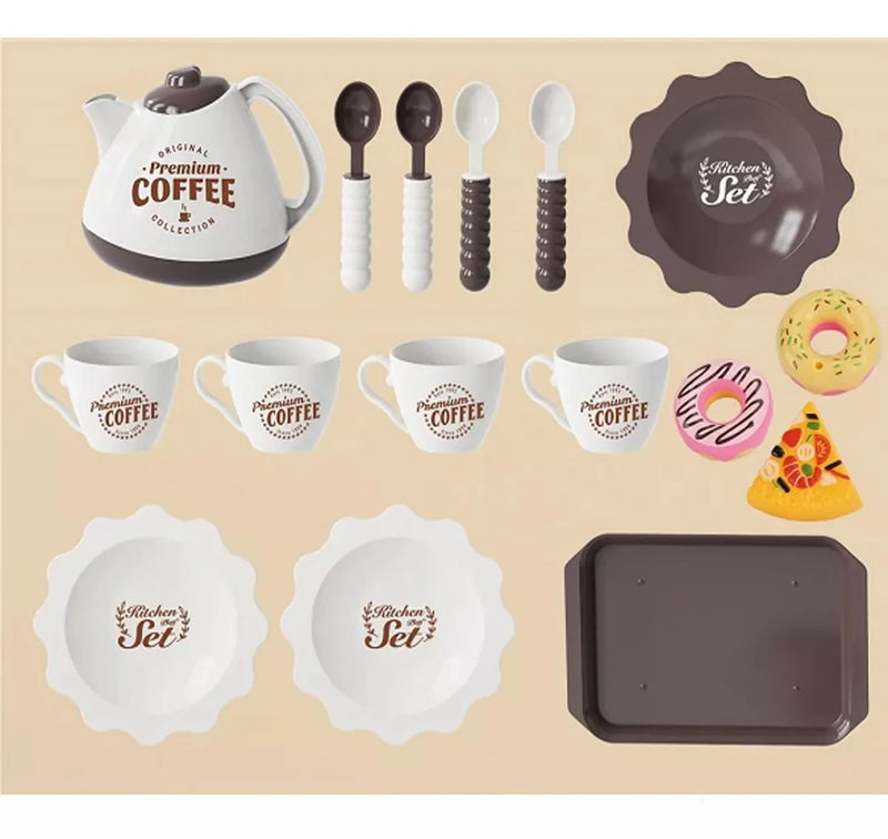 Children’s Play Tea and Coffee Kitchen Set Toy